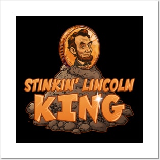 Metal Detecting Lincoln King Posters and Art